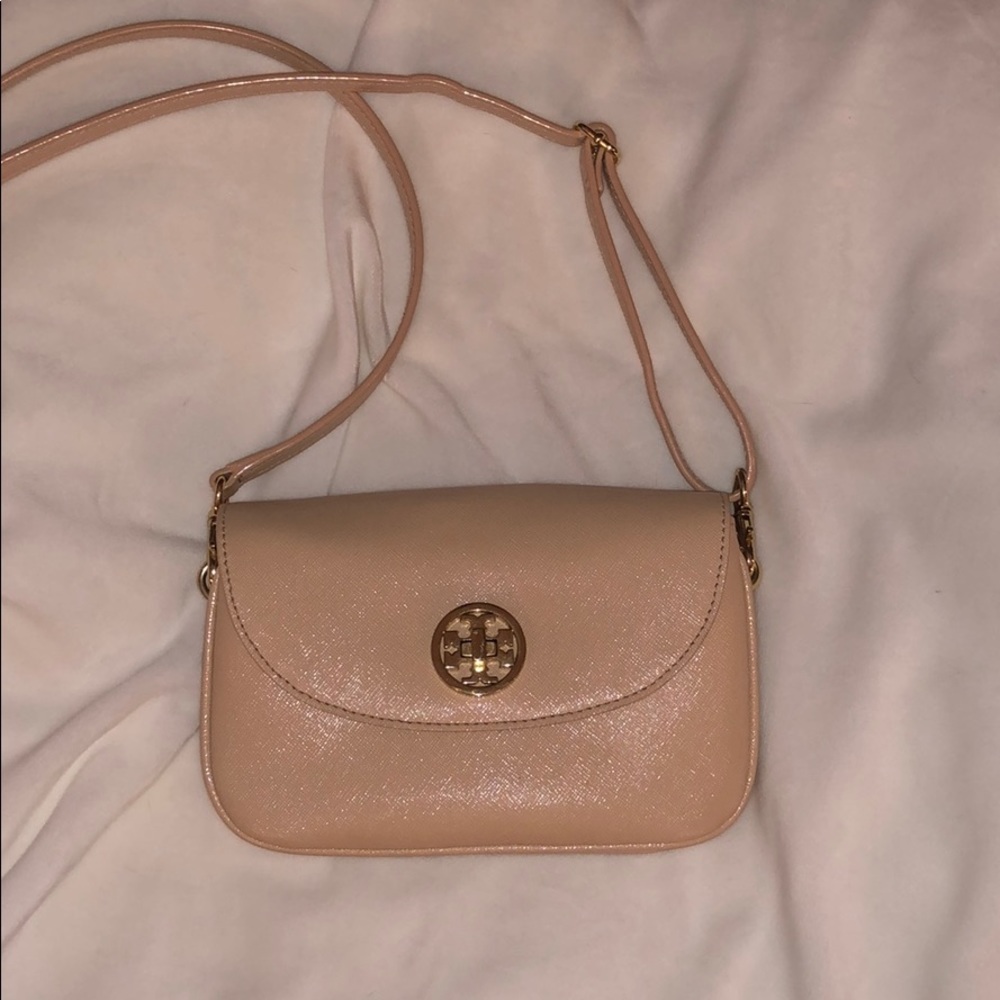 Tory Burch baby pink crossbody